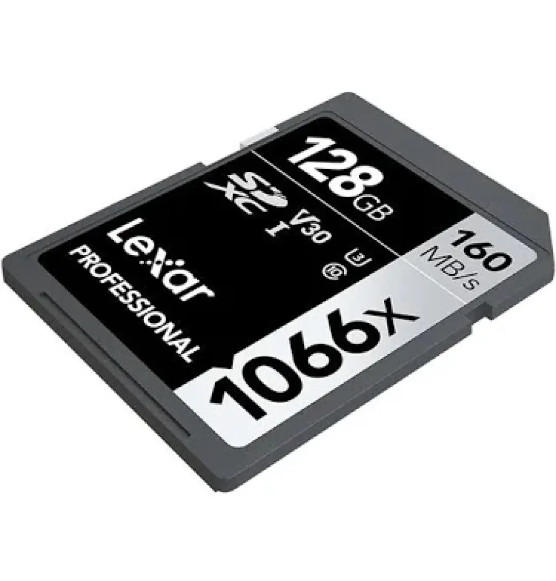 Lexar 128GB 1066X SDXC UHS-I 4K UHD V30 U3 C10 160MB/sn Hafiza Kartı (Silver Series)