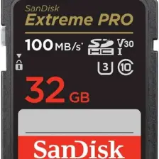 Sandisk Extreme Pro 32GB 100/90MB/S Sdhc V30 Uhs-I U3 Hafıza Kartı SDSDXXO-032G-GN4IN