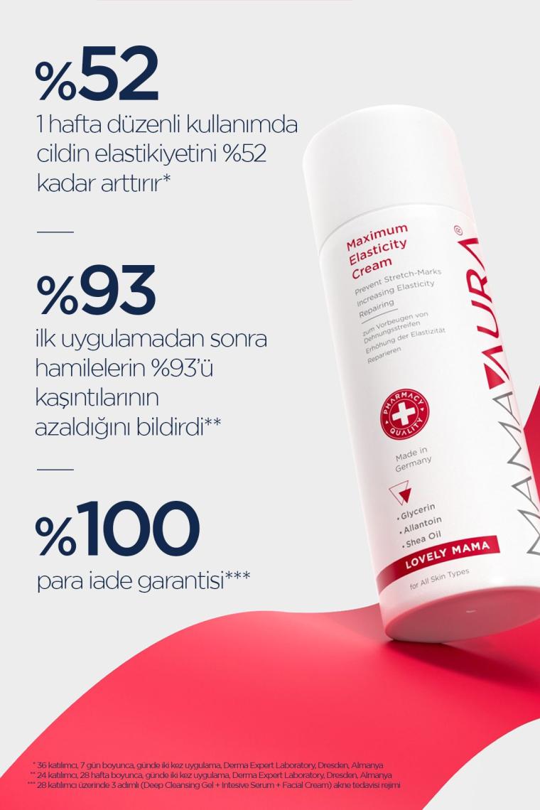 - Hamileler Için Çatlak Önleyici - Maximum Elasticity Cream 100 Ml