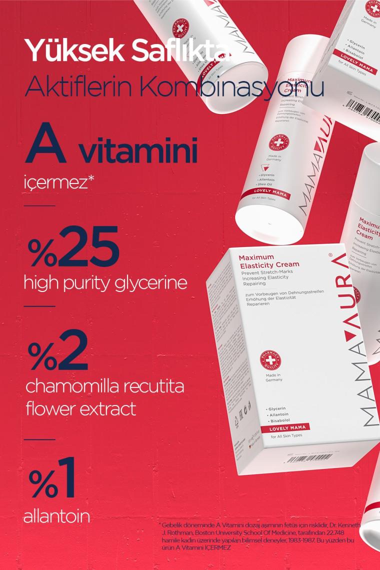 - Hamileler Için Çatlak Önleyici - Maximum Elasticity Cream 100 Ml