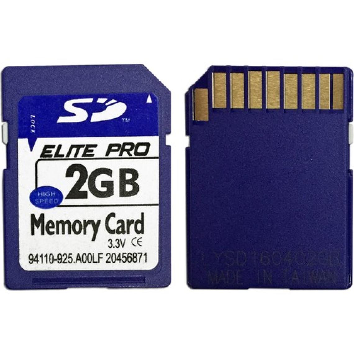 Elite Pro Korg PA500TR ve Korg M50 İçin Elitepro 2GB Sd Hafıza Karti 2 GB Sd Kart (Açık Paket) Garantili