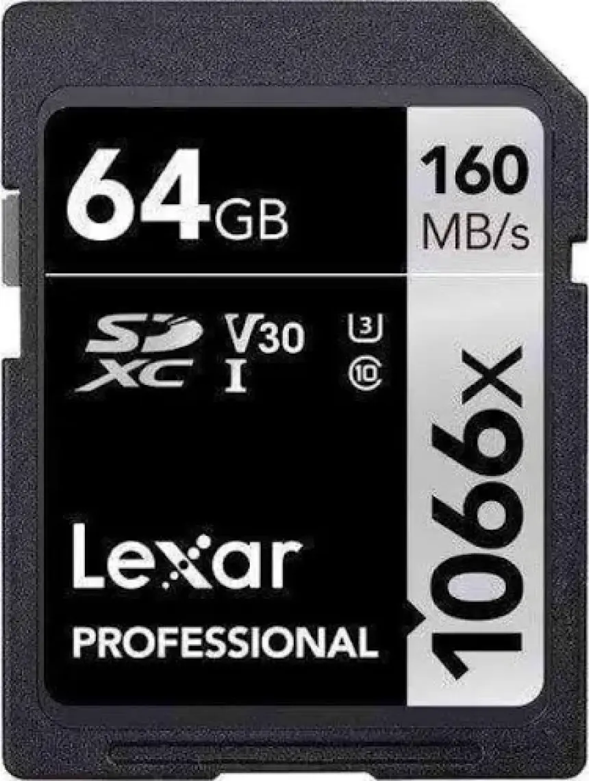 Lexar 64GB 1066X Sd Hafıza Kartı Uhs-I C10 V30 4K (160MB/S)