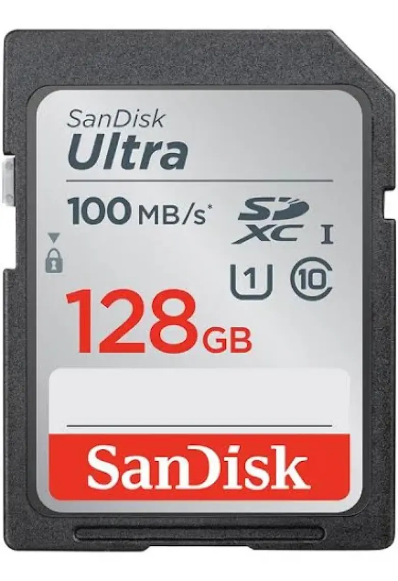 Sandisk Ultra Sdhc 128GB 100MB/S Class 10 Uhs-I Hafıza Kartı SDSDUNR-128G-GN6IN