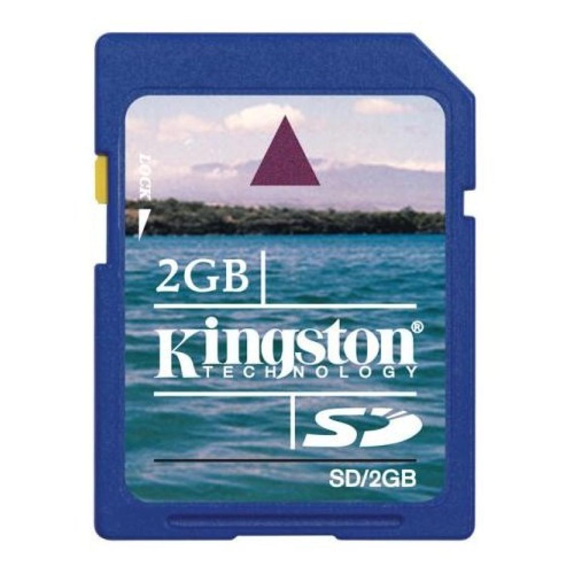 Kingston 2 GB Secure Digital Hafıza Kartı SD/2GB