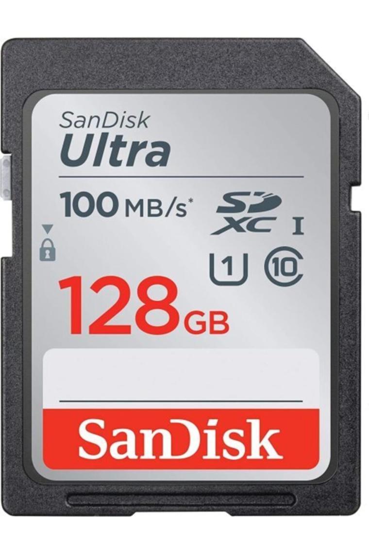 Ultra Sdhc 128gb 100mb/s Class 10 Uhs-ı Sdsdunr-128g-gn6ın Hafıza Kartı
