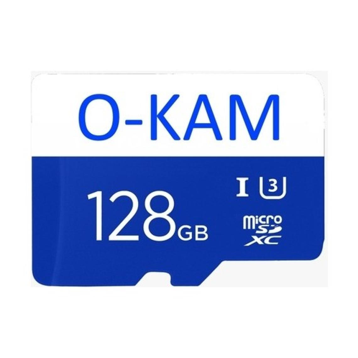 O-KAM 128GB Yüksek Hızlı Micro SD Hafıza Kartı Class 10 U3