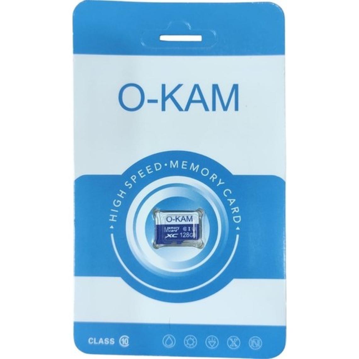 O-KAM 128GB Yüksek Hızlı Micro SD Hafıza Kartı Class 10 U3