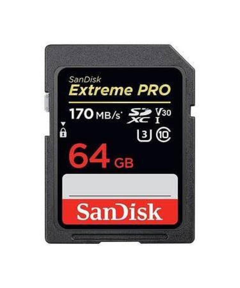 Sandisk Extreme 64GB 170MB/S Sdxc Hafıza Kartı