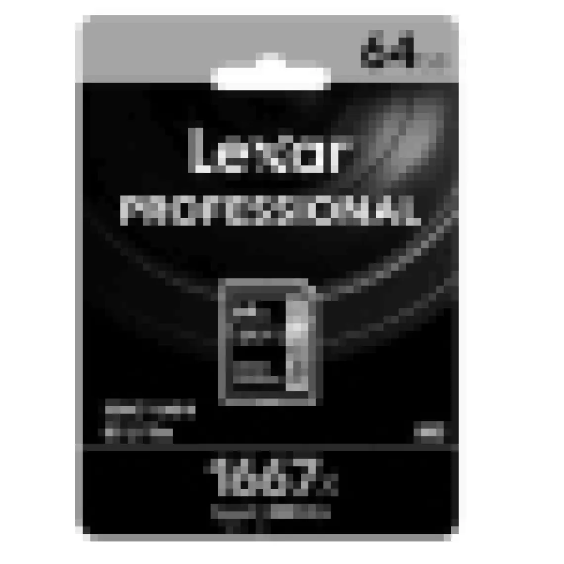 Lexar 64GB 1667X SDXC 4K V60 U3 C10 250MB/sn Hafiza Kart (Silver Series) LSD64GCB1667