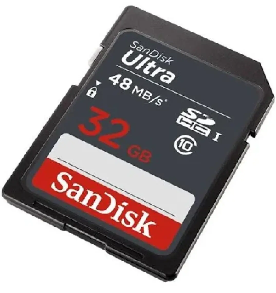 SanDisk Ultra SDHC 32GB 48MB/s Class 10 UHS-I Hafıza Kartı SDSDUNB-032G-GN3IN