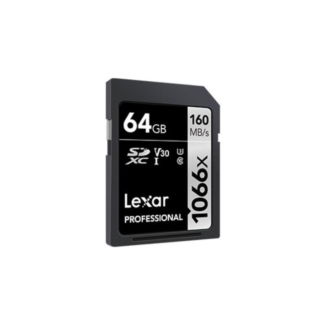 Lexar Professional Silver Series 1066x Class 10 UHS-I U3 V30 64 GB Hafıza Kartı