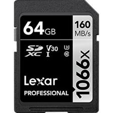 Lexar Professional Silver Series 1066x Class 10 UHS-I U3 V30 64 GB Hafıza Kartı