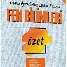 Delta Kültür Yayınevi 8. Sınıf Fen Bilimleri Özet  Liselere Hazırlık