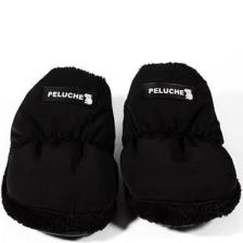 Peluche Black Parachute Men Slipper Erkek Günlük Ev Pandufu Par-Esh Siyah