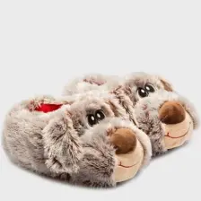 Twigy Lodos Erkek Hayvanlı Panduf Gri 41/46 AA0627A