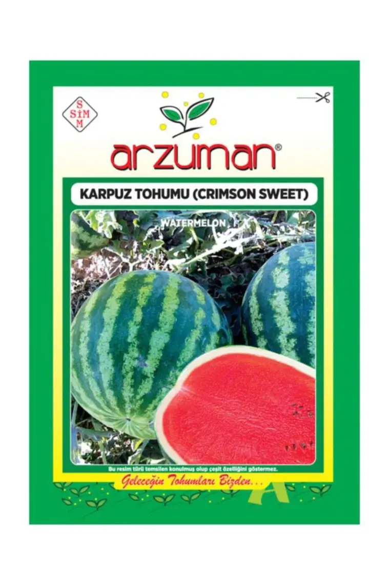 Arzuman Meyve Karpuz Tohum Crimson Sweet 10 gr