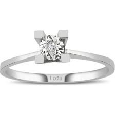 Lova 0,30 Karat Efektli Pırlanta Tektaş Yüzük 1020293