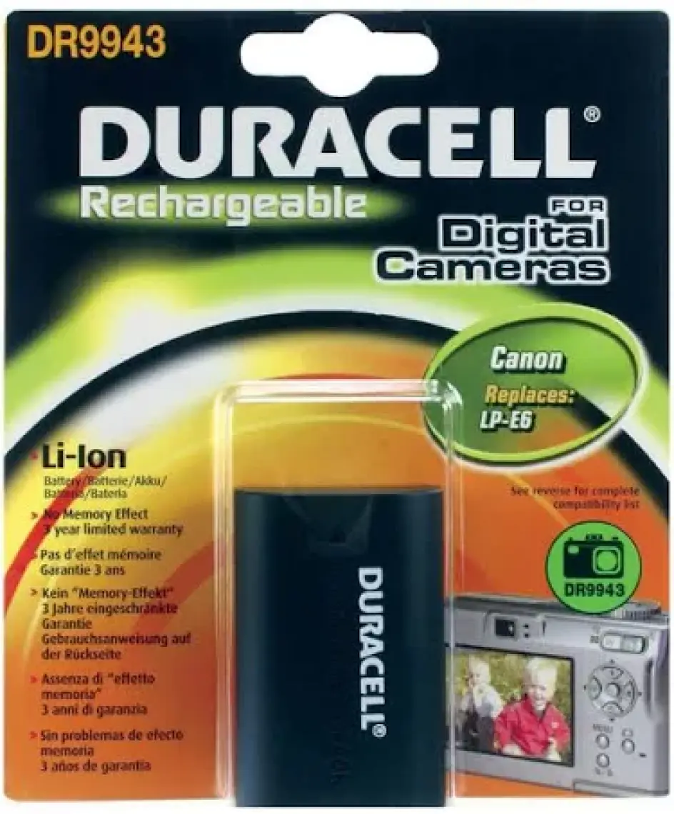 Duracell DR9943 Canon LP-E6