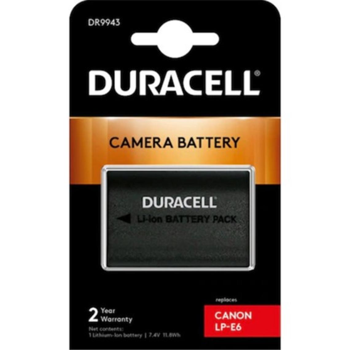 Duracell DR9943 Canon LP-E6 Dijital Kamera Pili