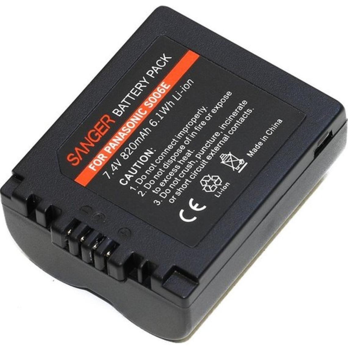 Sanger S006E Panasonic Fotoğraf Makinesi Batarya