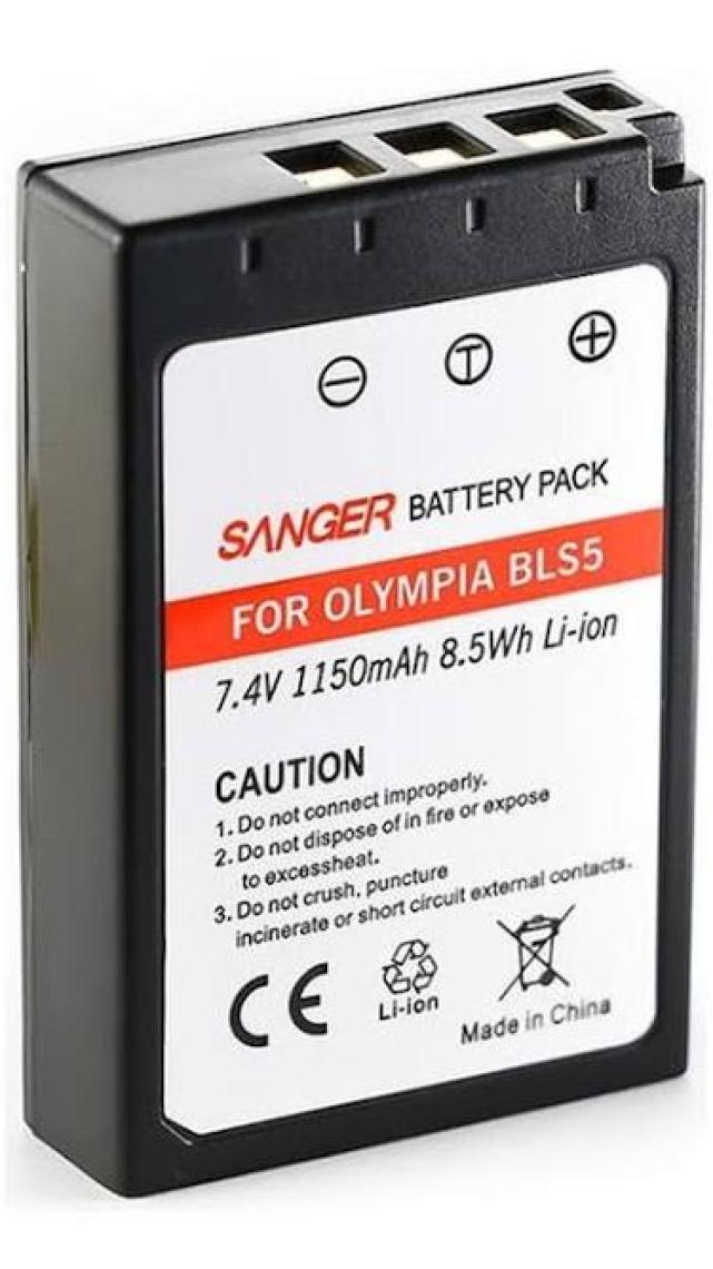 Sanger Bls-5 Olympus Fotoğraf Makinesi Batarya