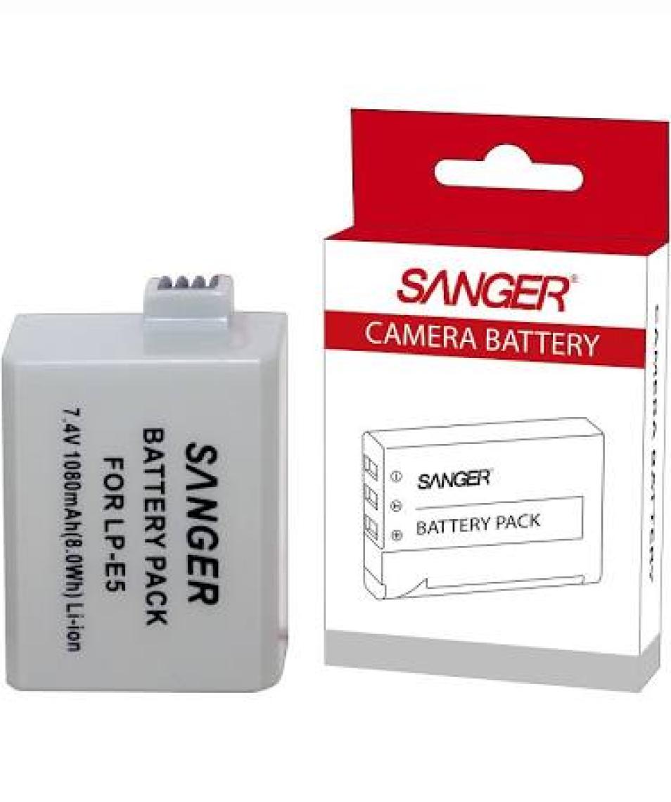 Sanger Canon Lp-E5 Batarya 450D/500D/1000D