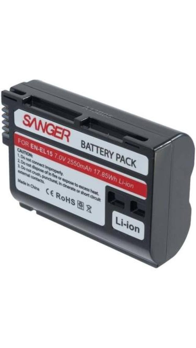 Nikon En-El15 Enel15 Sanger Batarya Pil