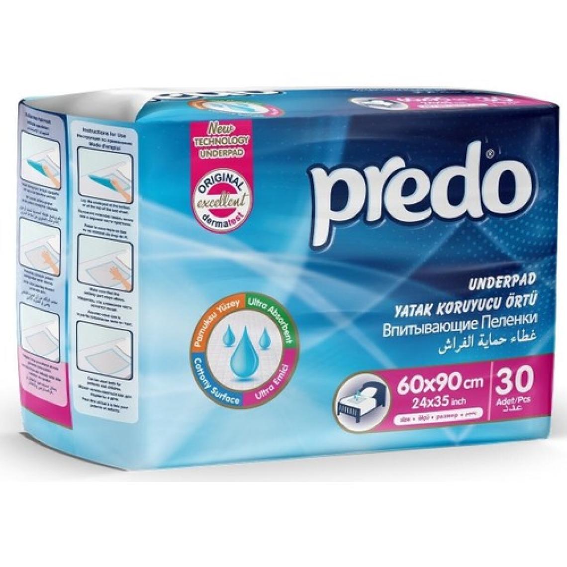 Predo Baby Yatak Koruyucu Örtü (60X90CM) 30 Adet