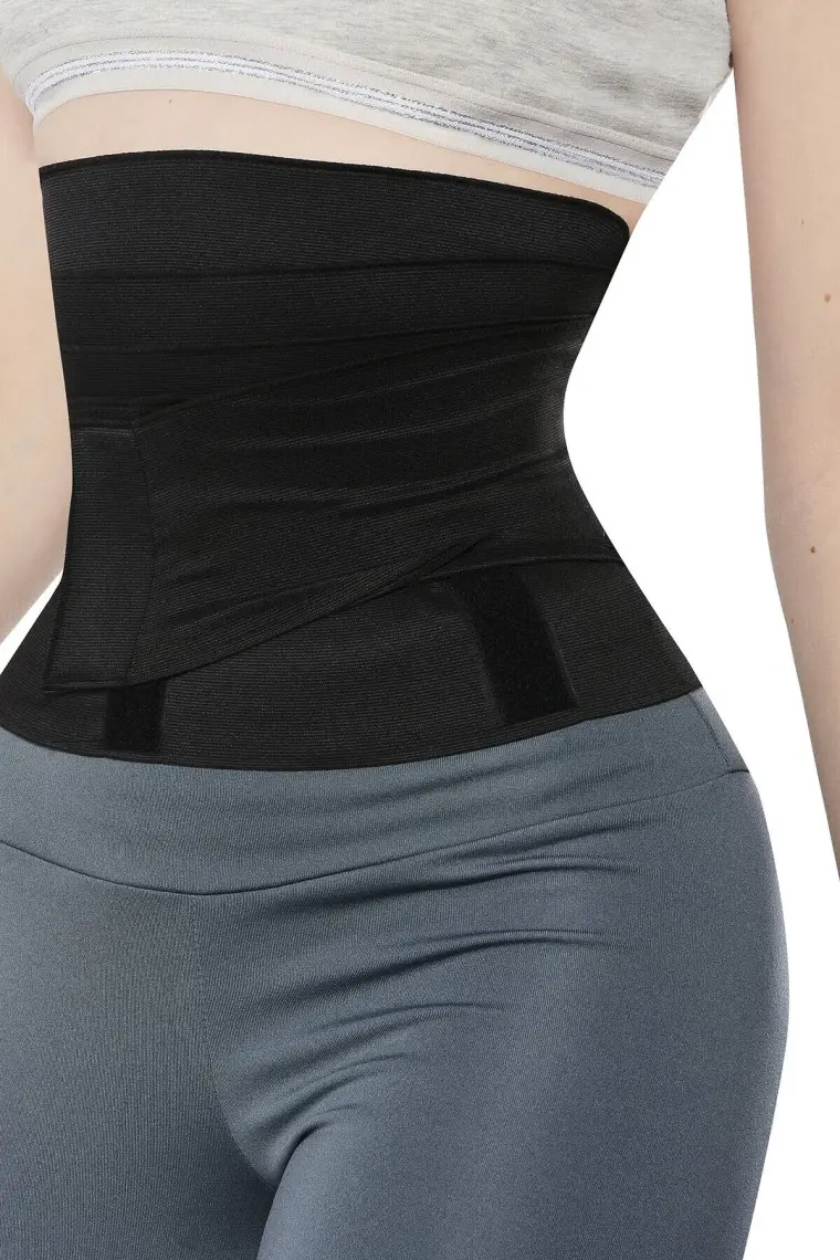 Nbb Siyah Unisex Sarma Bel Korsesi
