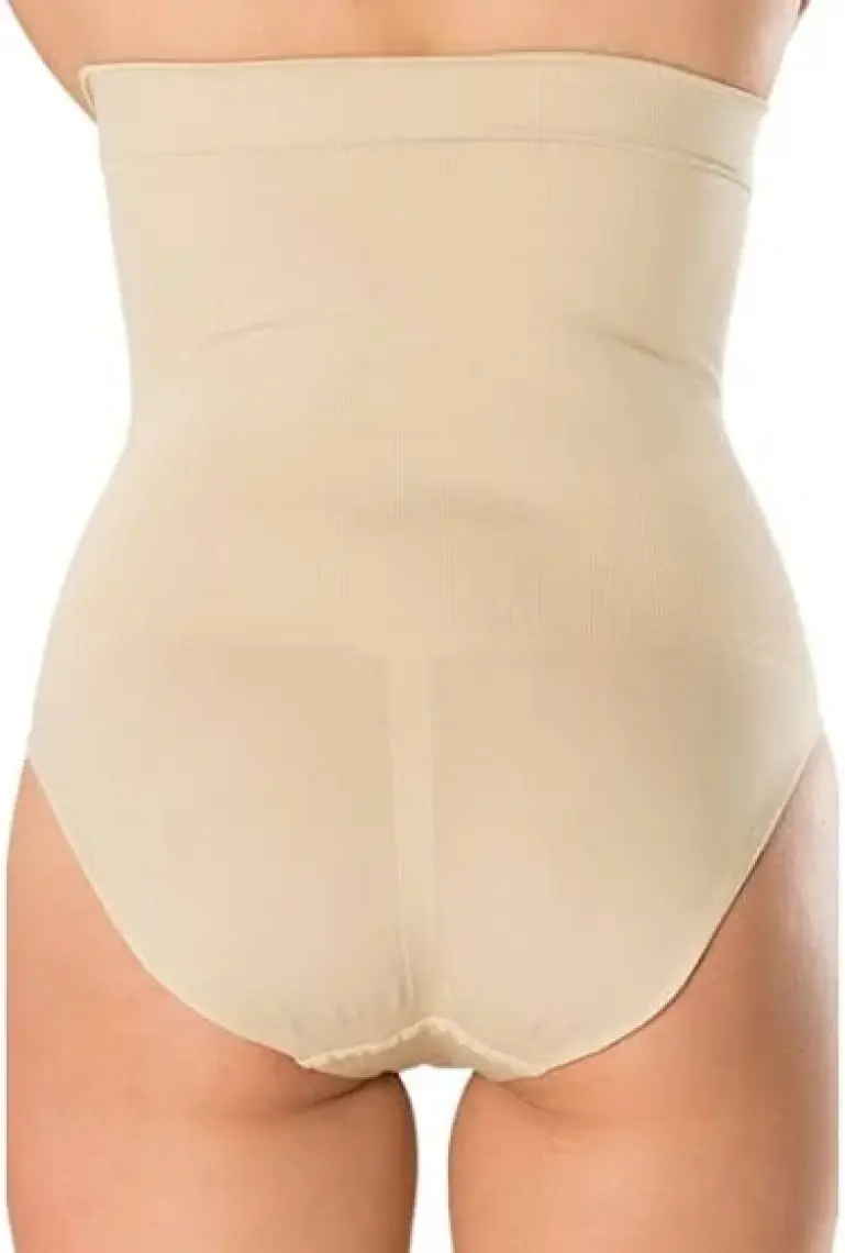 TECHNO 8Q Yüksek Bel Göğüs Altı Silikonlu Underbust Alt Karın Göbek Toparlayıcı Inceltici Kadın Slip Korse