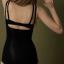 BLACKSPADE 1478 BAYAN İLLUSİON SİYAH BODY KORSE