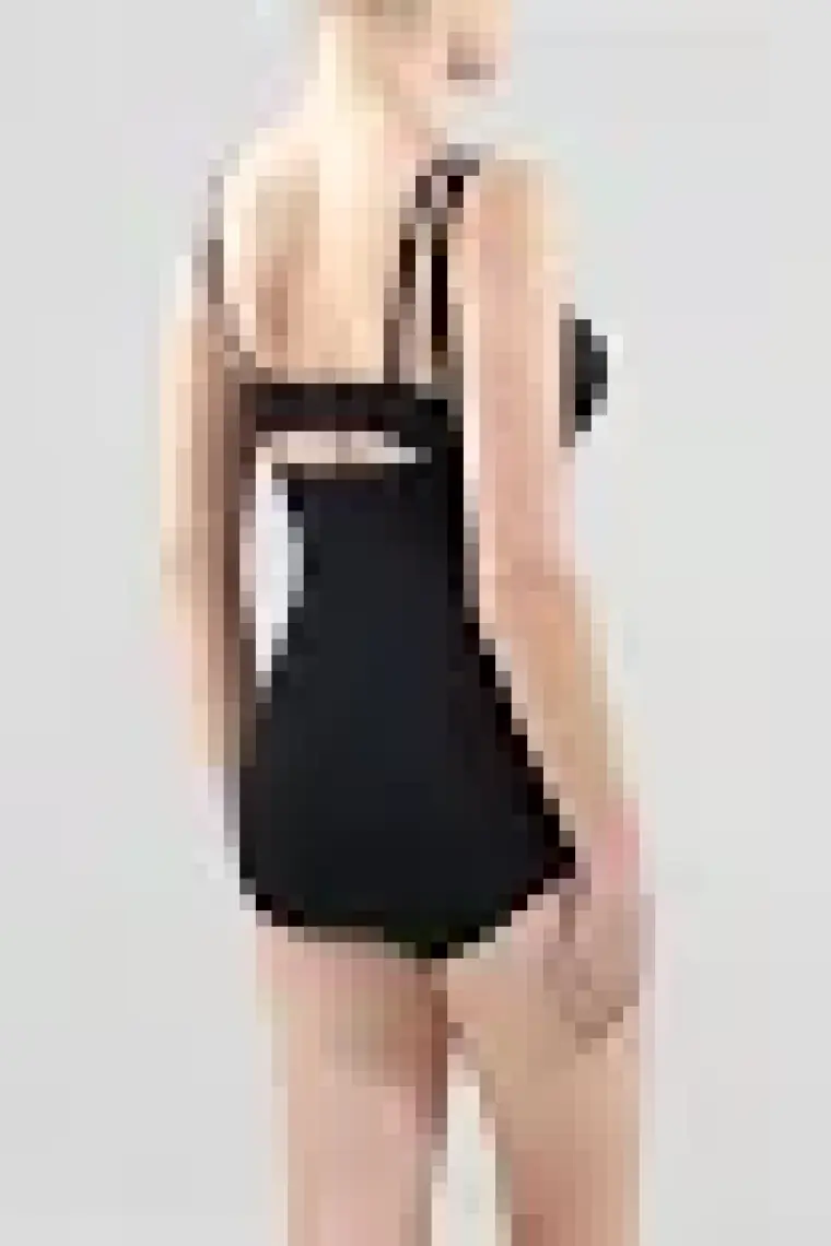 BLACKSPADE 1478 BAYAN İLLUSİON SİYAH BODY KORSE