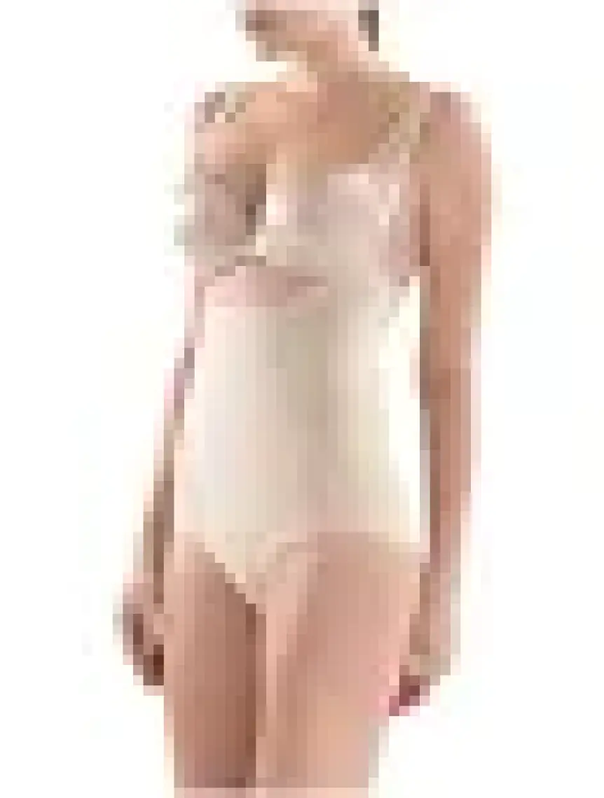 BLACKSPADE 1478 BAYAN İLLUSİON SİYAH BODY KORSE