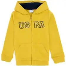U.S. Polo Assn. Erkek Çocuk Koyu Sarı Hırka (Örme) 50293472-VR094