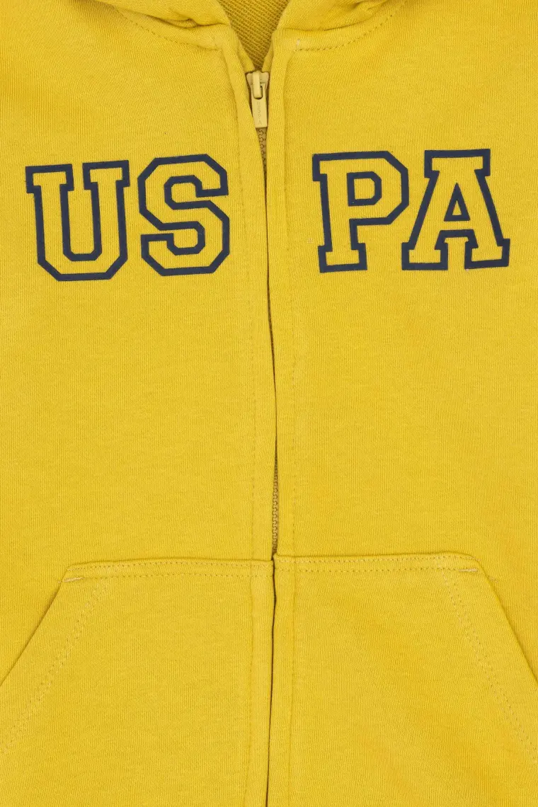 U.S. Polo Assn. Erkek Çocuk Koyu Sarı Hırka (Örme) 50293472-VR094