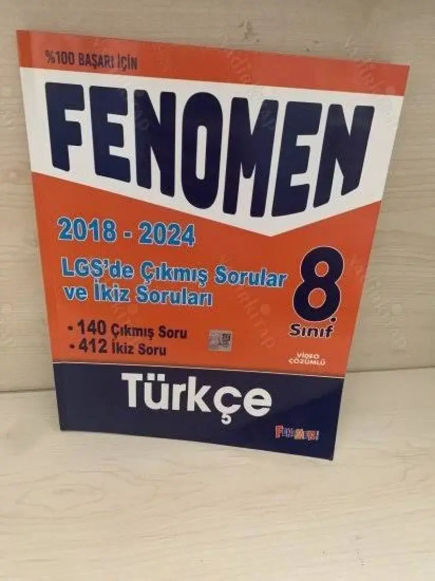 Fenomen Yayınları LGS Türkçe Çıkmıs Sorular ve İkiz Soruları 2018 - 2023