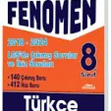 Fenomen Yayınları LGS Türkçe Çıkmıs Sorular ve İkiz Soruları 2018 - 2023