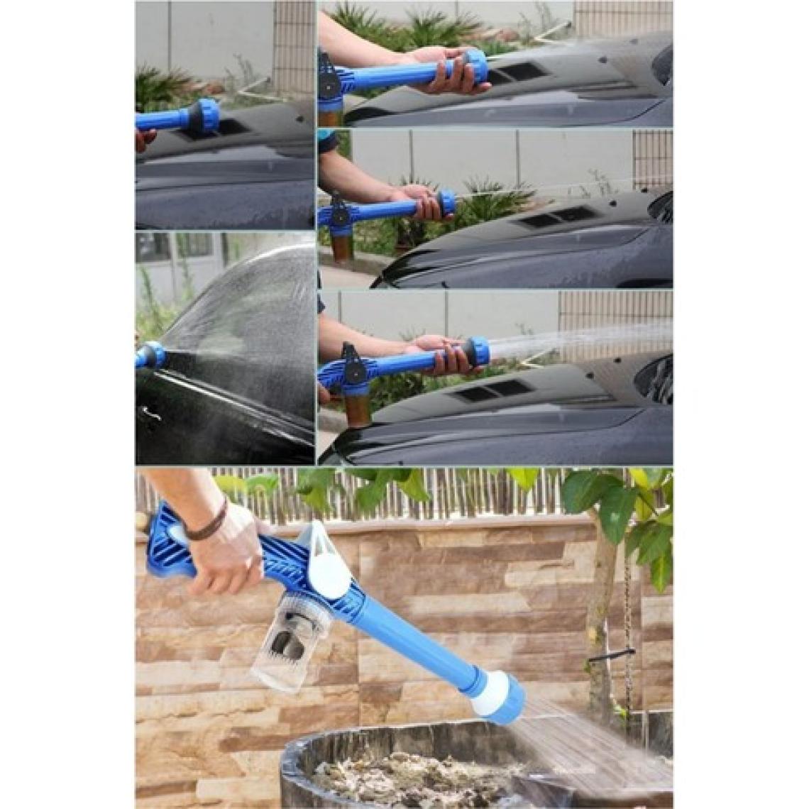 Basınçlı Deterjanlı Oto Yıkama Püskürtme Sistemi Makinesi Su Hortumu Tabancası Bahçe Sulama