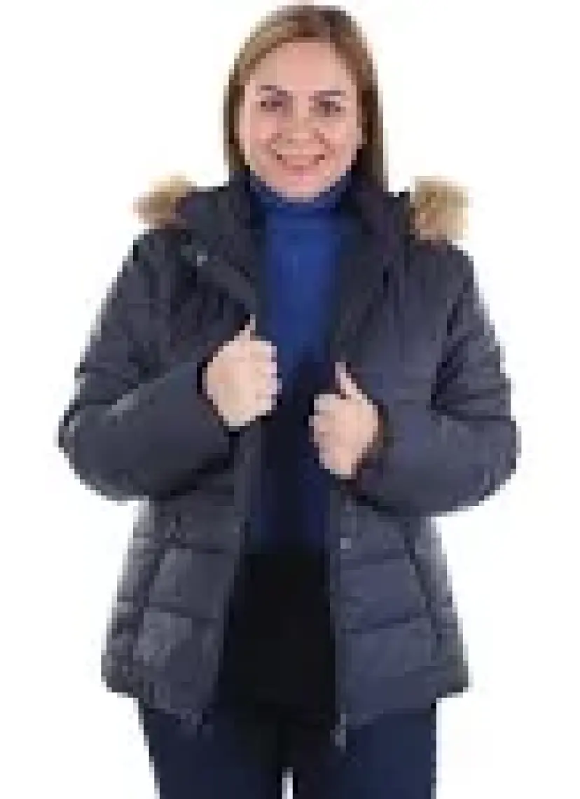 Brendon Kadın Büyük Beden Mont 527 Lacivert/navy 20W53000527