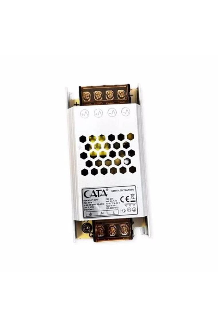 Ct-2674 60w 5 Amper Süper Slim Fansız Şerit Led Trafosu