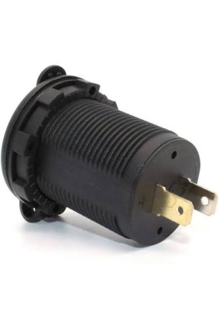 Aogo Motosiklet Araba Tekne Çift USB Şarj Soketi 5V1A 5V2.1A 2 USB Güç Çıkışı Su Geçirmez 12 V USB Priz