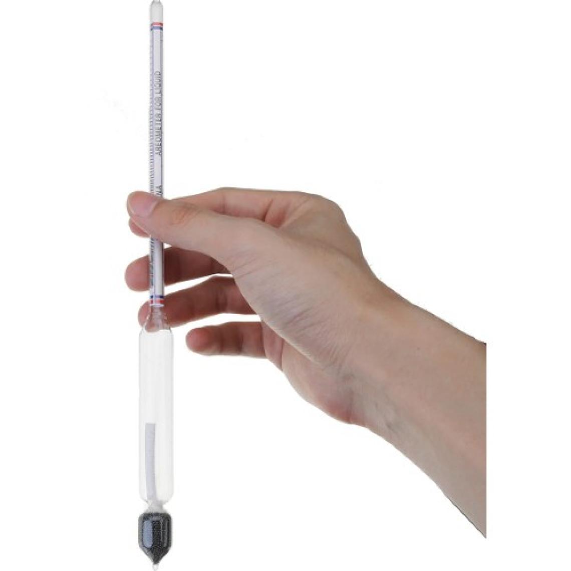 Alkol-metre Dansimetre Alkol Ölçer ve 100 ml Mezur Seti thr246