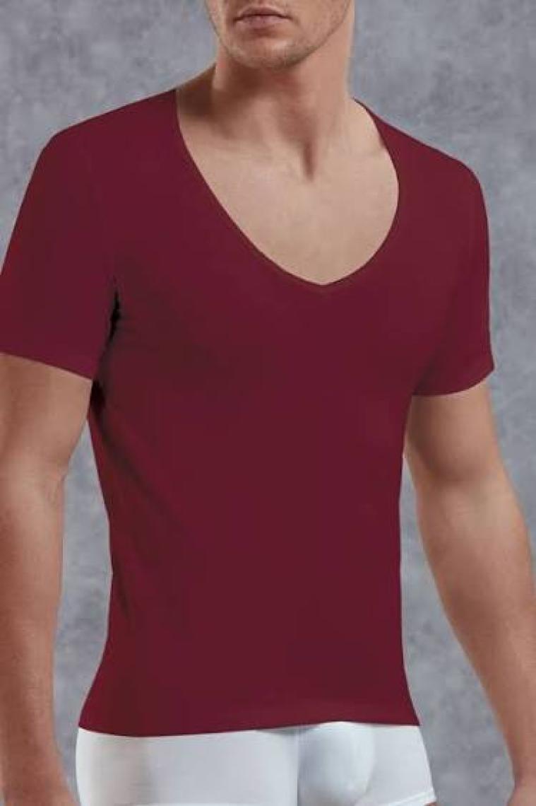 Doreanse Bordo Erkek T-Shirt 2820
