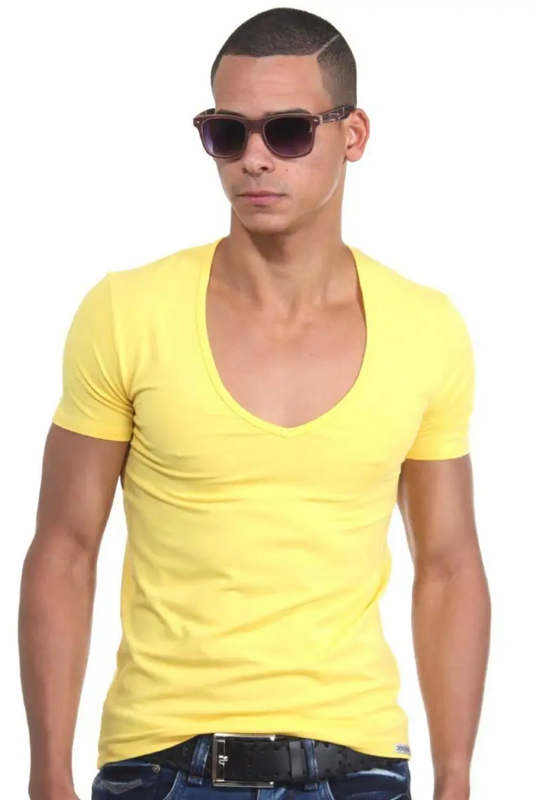 Doreanse Sarı Erkek T-Shirt 2820