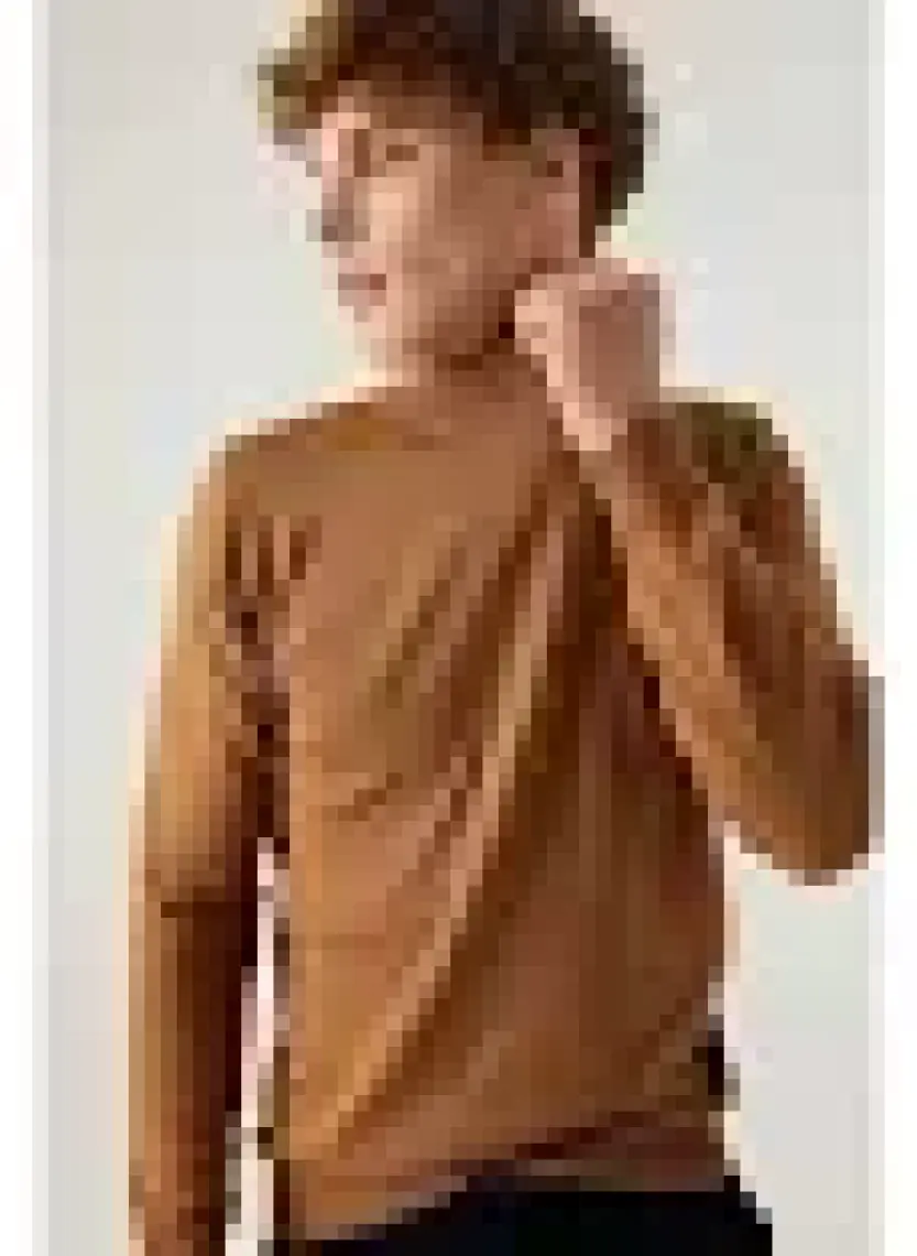 Regular Fit Camel Pamuk Karışımlı Yarım Balıkçı Triko Kazak 5HF06ORT16275