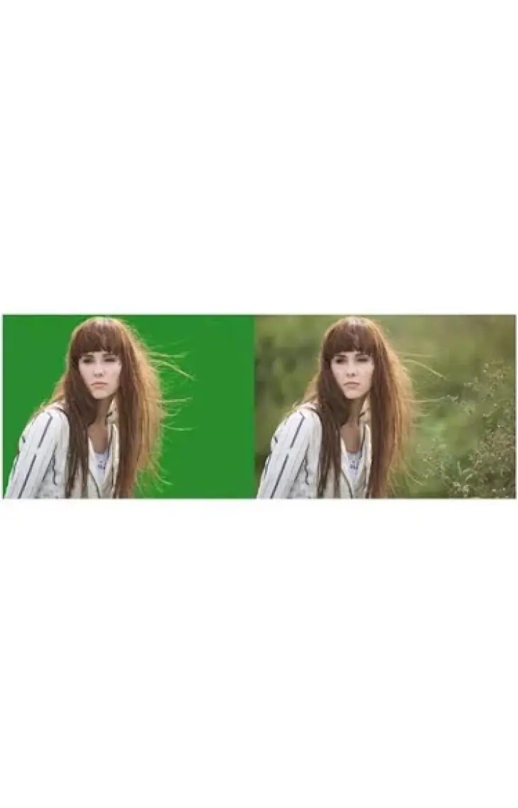 Greenbox Screen (2X3 m) Chromakey Yeşil Fon Perde