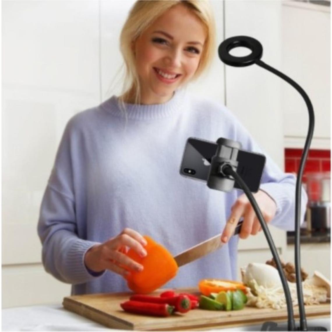 Asfal LED Masa Lambası LED Ring Light Youtuber Light Stüdyo Işığı