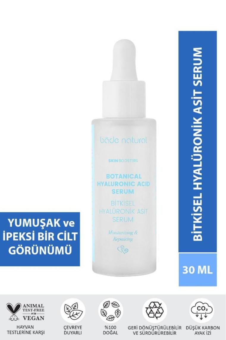 Bitkisel Hyalüronik Asit Yüz Serumu Nemlendirici Ve Canlandırıcı 30 ml