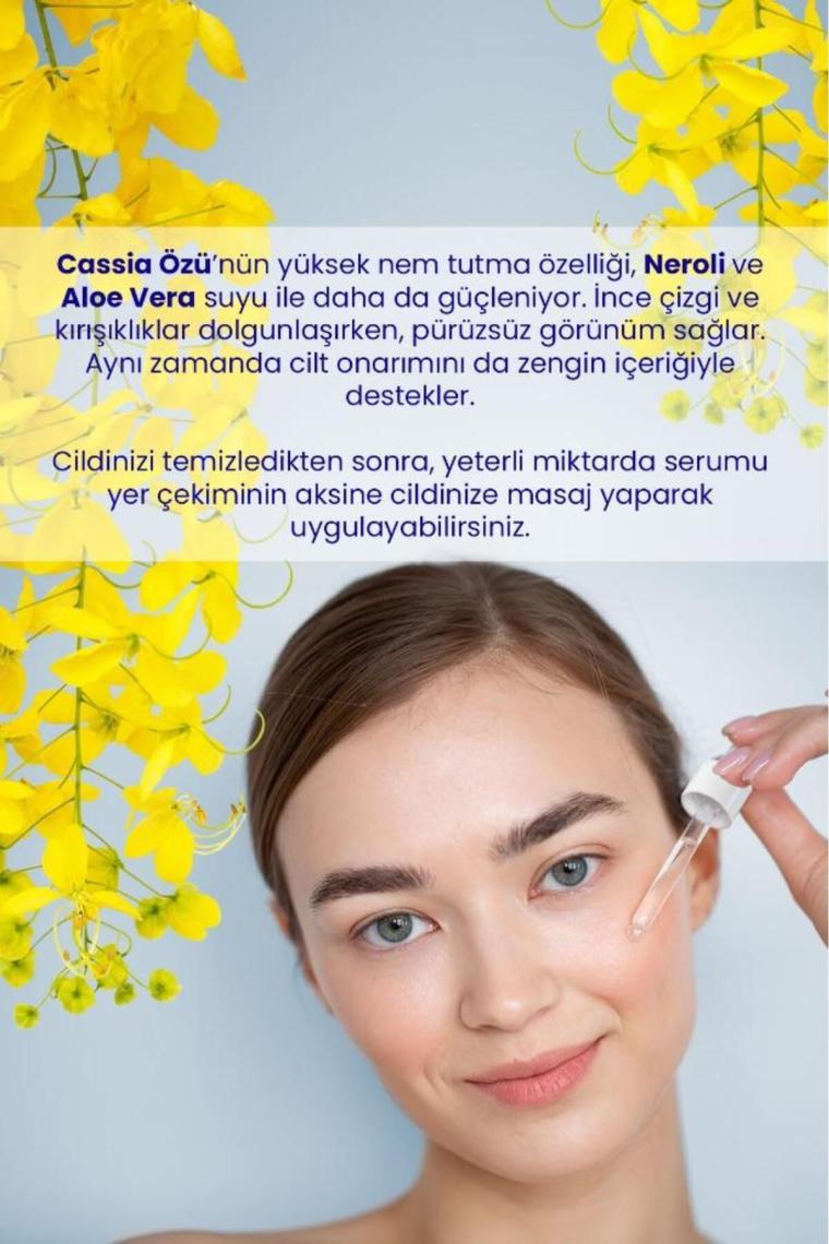 Bitkisel Hyalüronik Asit Yüz Serumu Nemlendirici Ve Canlandırıcı 30 ml