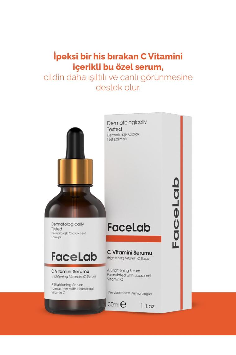 Aydınlatıcı Canlandırıcı ve Besleyici C Vitamini Serumu 30 ml